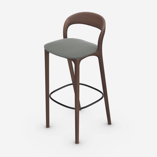 Neva Light Barhocker - Barhocker - Artisan - Amerikanische Nuss geölt A03 - ohne Polsterung