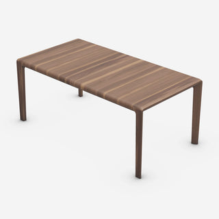 Invito Tisch - Esstisch - Artisan - Amerikanische Nuss weiß geölt A04 - L94 x T94cm