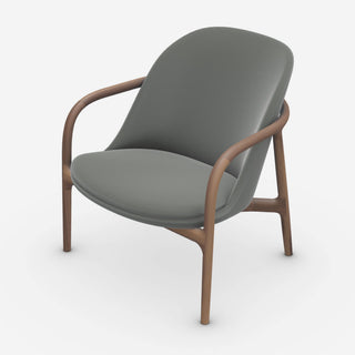Neva Trimmed Loungesessel - Artisan - Amerikanische Nuss weiß geölt A04