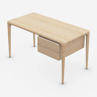 Latus Schreibtisch - Schreibtisch - Artisan - L140cm - Esche weißpigmentiert A04