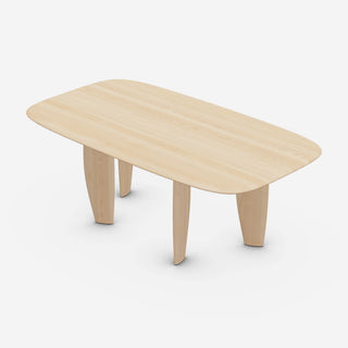 Nila Tisch - Esstisch - Artisan - Esche weißpigmentiert A04 - L180 x T100cm