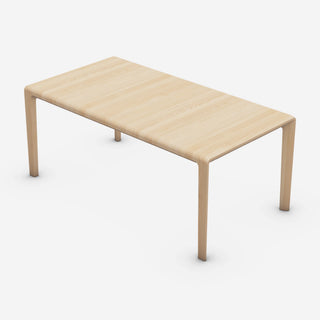 Invito Tisch - Esstisch - Artisan - Esche weißpigmentiert A04 - L94 x T94cm