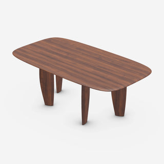 Nila Tisch - Esstisch - Artisan - Europäische Nuss geölt A03 - L180 x T100cm