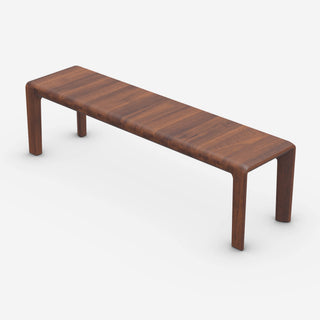 Invito Bank - Bank - Artisan - Europäische Nuss geölt A03 - L160cm