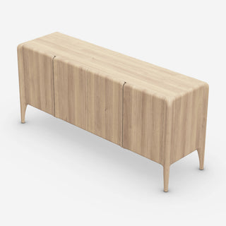 Rio Sideboard - Sideboard - Artisan - Europäische Nuss weiß geölt A04 - L165cm