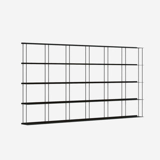 Krossing Regal - Wandregal - Kriptonite - Schwarz - L100 x H100cm