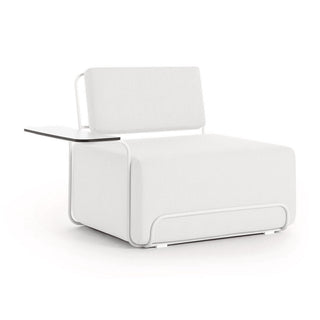 Lilly Outdoor Loungesessel - Amelia White 100 / Armlehne links