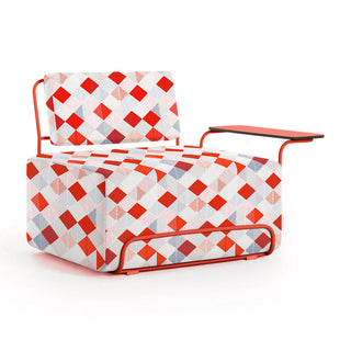Lilly Outdoor Loungesessel - Comedia del Arte Pantaleone / Armlehne rechts
