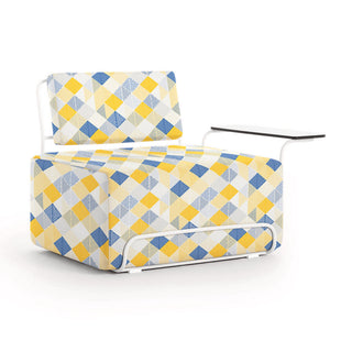 Lilly Outdoor Loungesessel - Comedia del Arte Pierrot / Armlehne rechts