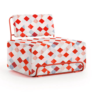 Lilly Outdoor Loungesessel - Comedia del Arte Pantaleone / ohne Armlehne