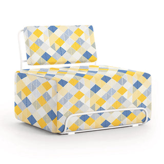 Lilly Outdoor Loungesessel - Comedia del Arte Pierrot / ohne Armlehne