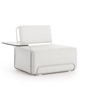 Lilly Outdoor Loungesessel - Outdoor Sessel - Diabla - Atlas Plain 06 - Armlehne links