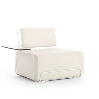 Lilly Outdoor Loungesessel - Outdoor Sessel - Diabla - Atlas Plain 07 - Armlehne links