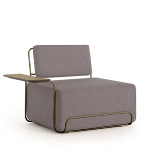 Lilly Outdoor Loungesessel - Outdoor Sessel - Diabla - Domino Loto - Armlehne links