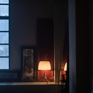 Lumiere Tischlampe - Tischlampe - Foscarini - Piccola on/off - Weiß