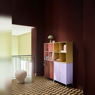 Show Bücherregal Selection - Bücherregal - Montana Furniture - Acacia - Beine - Schwarz