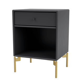 Dream Nachttisch Selection - Nachttisch - Montana Furniture - Anthracite - Beine - Messing