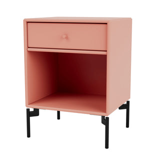 Dream Nachttisch Selection - Nachttisch - Montana Furniture - Rhubarb - Beine - Black