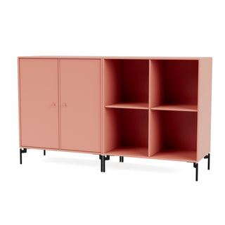 Pair Sideboard Selection - Sideboard - Montana Furniture - Rhubarb - Gestell schwarz