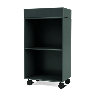 Preppy Wagen Selection - Bücherregal - Montana Furniture - Black Jade -