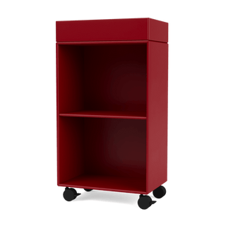 Preppy Wagen Selection - Bücherregal - Montana Furniture - Beetroot -