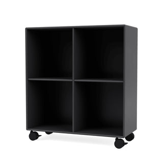 Show Bücherregal Selection - Bücherregal - Montana Furniture - Anthracite - Beine - Schwarz