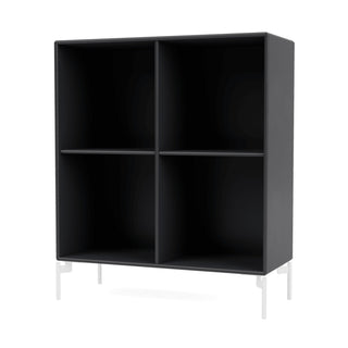 Show Bücherregal Selection - Bücherregal - Montana Furniture - Anthracite - Beine - Snow
