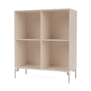 Show Bücherregal Selection - Bücherregal - Montana Furniture - Clay - Beine - Snow