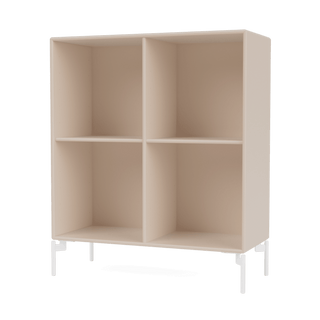 Show Bücherregal Selection - Bücherregal - Montana Furniture - Clay - Beine - Snow