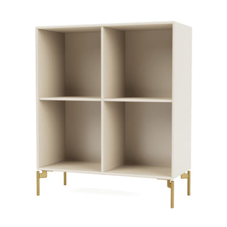 Show Bücherregal Selection - Bücherregal - Montana Furniture - Oat - Beine - Messing