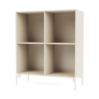 Show Bücherregal Selection - Bücherregal - Montana Furniture - Oat - Beine - Snow