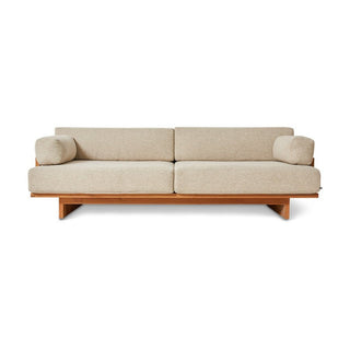 Teak Gartensofa - Outdoor Sofa - HK - Natur -