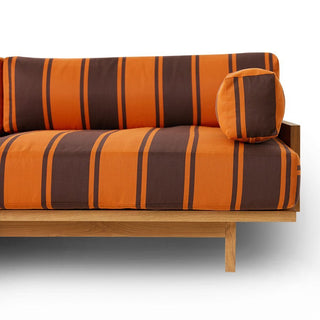 HK Gartensofa | Teak Lagerware - Abverkauf - Abverkauf - RotOrange -