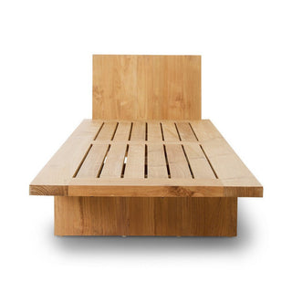 Teak Garden Tagesbett - Outdoor Sofa - HK - RotOrange -