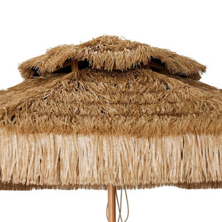 Raffio Schirm - Sonnenschirm - HK - Sonnenschirm - Raffia -