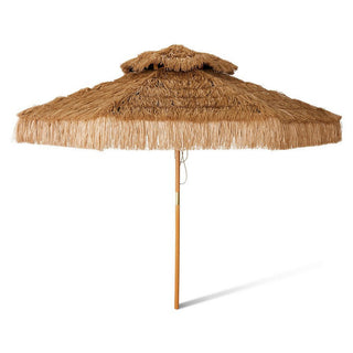 Raffio Schirm - Sonnenschirm - HK - Sonnenschirm - Raffia -