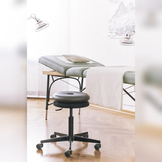 Mr. Round Drehhocker gepolstert - Hocker - Richard Lampert - Leder -