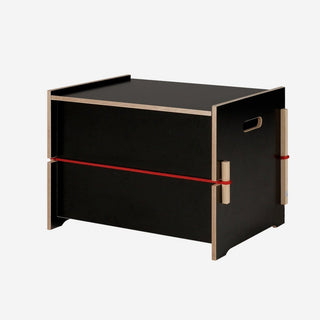 Trude Truhe - Truhe - Nils Holger Moormann - Klein - 37 x 55 x 37cm - FU - Schwarz