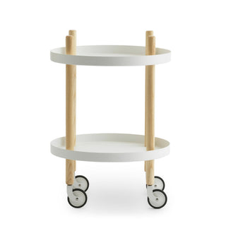 Block rund Barwagen - Barwagen - Normann Copenhagen - Esche / Weiß -