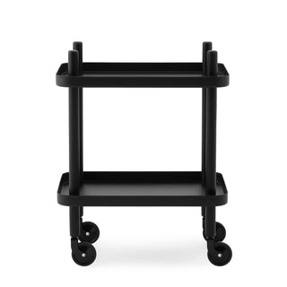 Block eckig Barwagen - Barwagen - Normann Copenhagen - Schwarz / Schwarz -