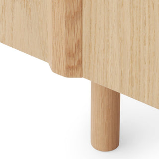 Rib Sideboard - Sideboard - Normann Copenhagen - Eiche schwarz -
