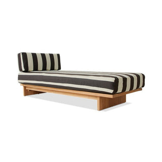 Teak Garden Tagesbett - Outdoor Sofa - HK - Blau -