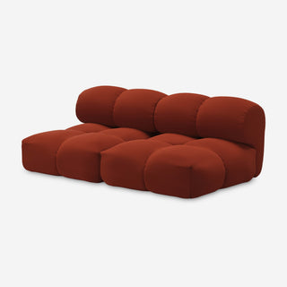 Sander Sofa Design 02 - Sofa - Objekte unserer Tage - Sienna Rot (Steelcut 3 0562 by Kvadrat)
