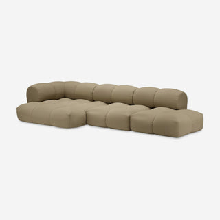 Sander Sofa Design 07 - Sofa - Objekte unserer Tage - Beige (Autumn 0221 by Kvadrat) - Links