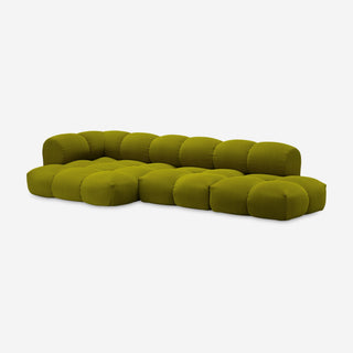 Sander Sofa Design 07 - Sofa - Objekte unserer Tage - Olivgrün (Vidar 4 0956 by Kvadrat/Raf Simons) - Links