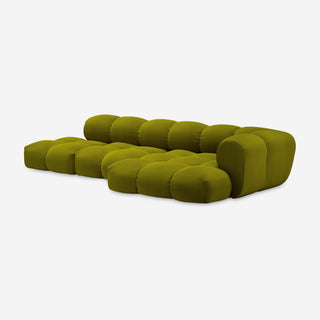 Sander Sofa Design 07 - Sofa - Objekte unserer Tage - Olivgrün (Vidar 4 0956 by Kvadrat/Raf Simons) - Rechts