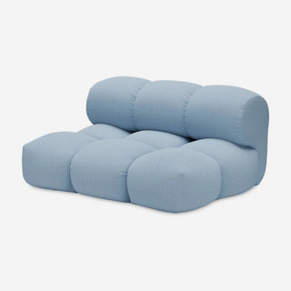 Sander Loveseat - Sofa - Objekte unserer Tage - Taubenblau (Nuvem 621 by OUT Atelier) - Ohne Imprägnierung