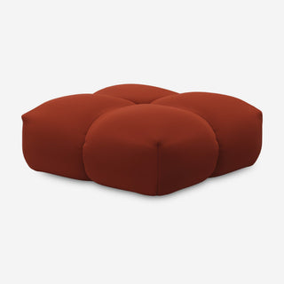 Sander Pouf - Hocker - Objekte unserer Tage - Large - Sienna Rot (Steelcut 3 0562 by Kvadrat)