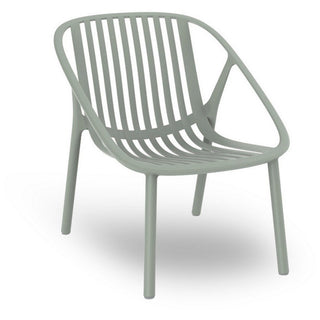 Bini Lounge - SET Sessel - Gartenstuhl - Resol - 4er Set - Green Grey