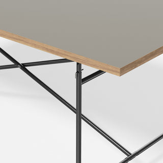 Eiermann 1 Tisch - Schreibtisch - Richard Lampert - 140x80cm - Schwarz